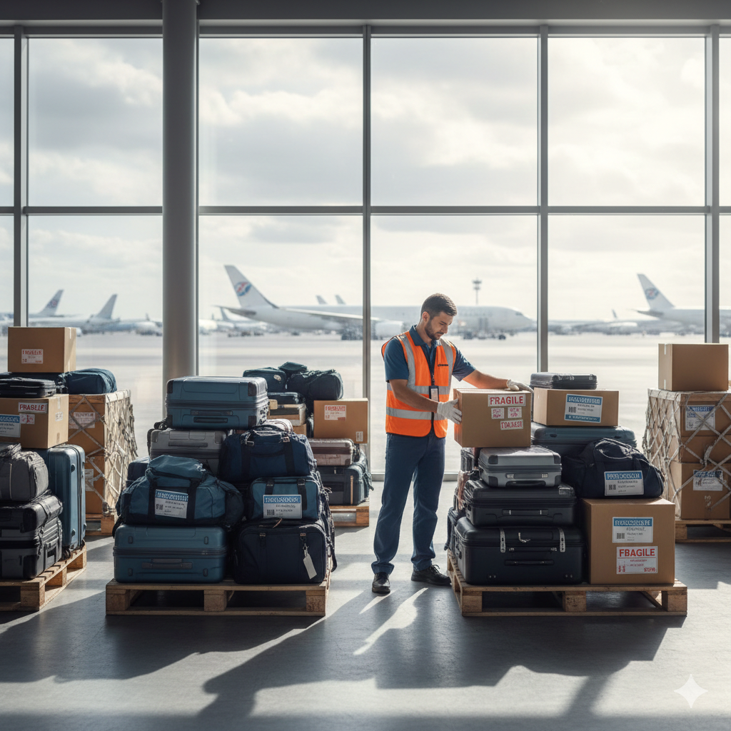 Envoi de bagages et cartons à l'international depuis l'aéroport CDG Roissy - Service déménagement particuliers